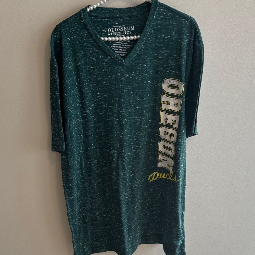 Colosseum Green Oregon Ducks Short Sleeve Tee size 2xl